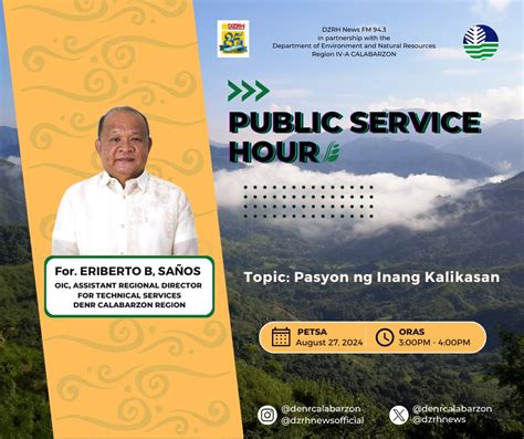 denr region 4a regional director 2024|𝗔𝗕𝗔𝗚𝗔𝗡 I Panayam kay 𝐅𝐨𝐫. 𝐄𝐫𝐢𝐛𝐞𝐫𝐭𝐨 .